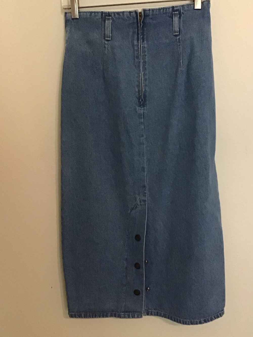 Vintage Hunt Club midi denim skirt